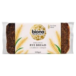 Biona Organic Rye Bread Sliced 500g(Biona Organic Rye Bread 500g By Biona)