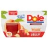 Dole Peaches In Strawberry Jelly 4 X 123g(Dole Fruit In Jelly Peaches In Strawberry Jelly 4 X 123g)