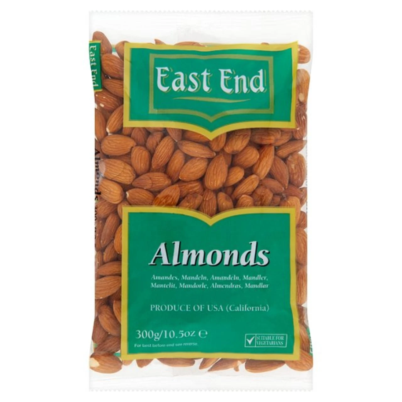 East End Almonds 300g(East End Almonds 300g) 1 East End Almonds 300g(East End Almonds 300g)