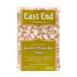 East End Jumbo Salted Pistachios 250g(East End Jumbo Salted Pistachios 250g)