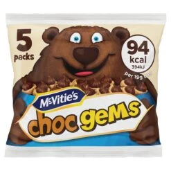 McVitie's Choc Gems 5 X 25g(Jacobs Choc Gems 5 X 25g)