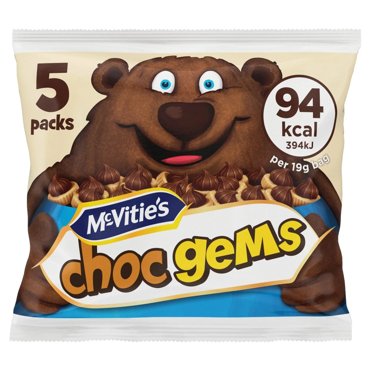 McVitie's Choc Gems 5 X 25g(Jacobs Choc Gems 5 X 25g) 1 McVitie's Choc Gems 5 X 25g(Jacobs Choc Gems 5 X 25g)