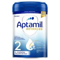 Aptamil Advanced 2 Follow On Baby Milk Powder, 6 - 12 Mths 800g(Aptamil With Pronutra Follow On Milk Stage 2 From 6 Months 900g)