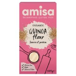 Amisa Organic Gluten Free Quinoa Flour 375g(Amisa Organic Gluten Free Quinoa Flour 375g)