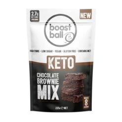 Boostball Keto Chocolate Brownie Mix 225g(Boostball Keto Chocolate Brownie Mix 225g)