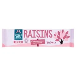 Crazy Jack Organic Mini Snack Raisins 10 X 14g(Crazy Jack Organic Mini Snack Raisins 10 X 14g)