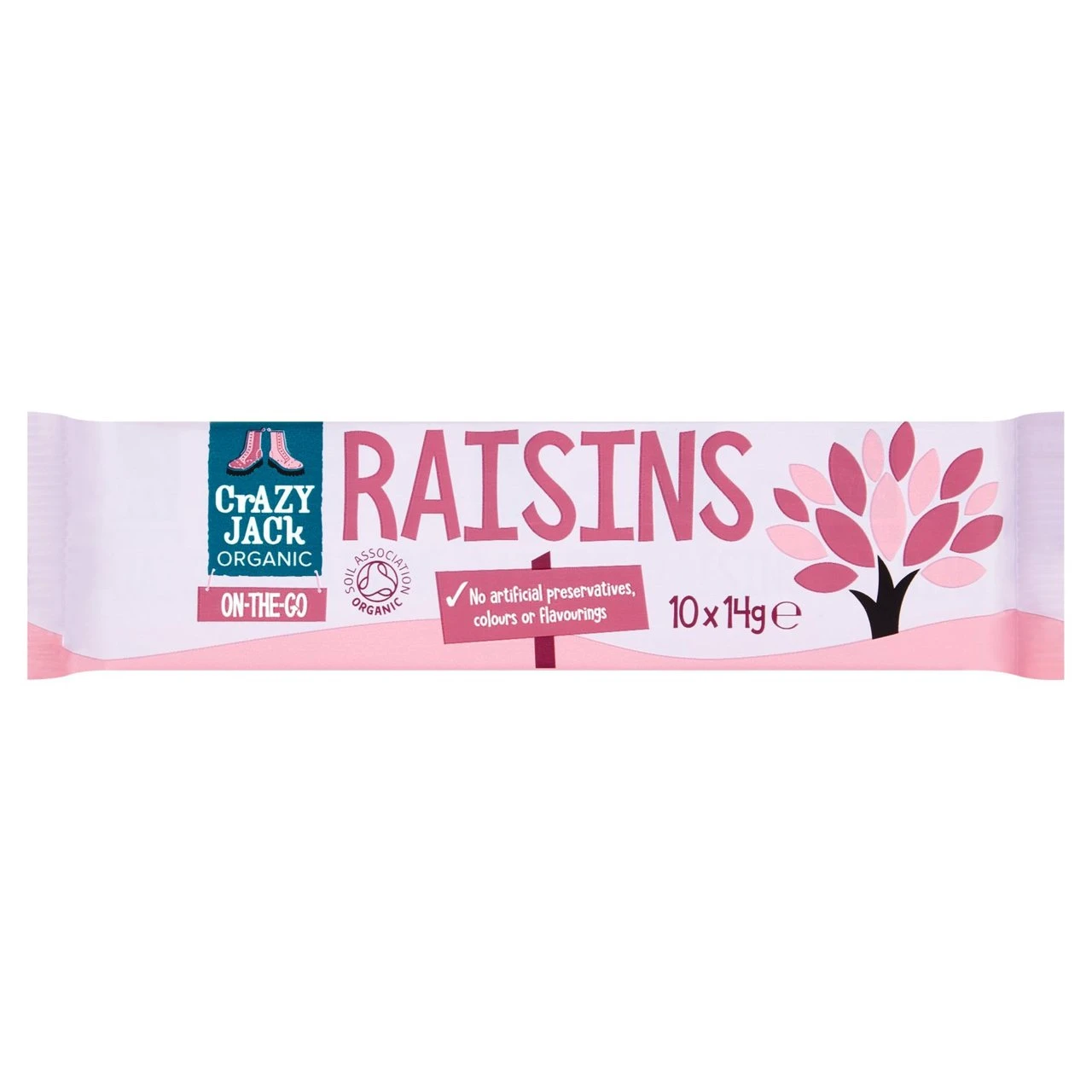 Crazy Jack Organic Mini Snack Raisins 10 X 14g(Crazy Jack Organic Mini Snack Raisins 10 X 14g) 1 Crazy Jack Organic Mini Snack Raisins 10 X 14g(Crazy Jack Organic Mini Snack Raisins 10 X 14g)