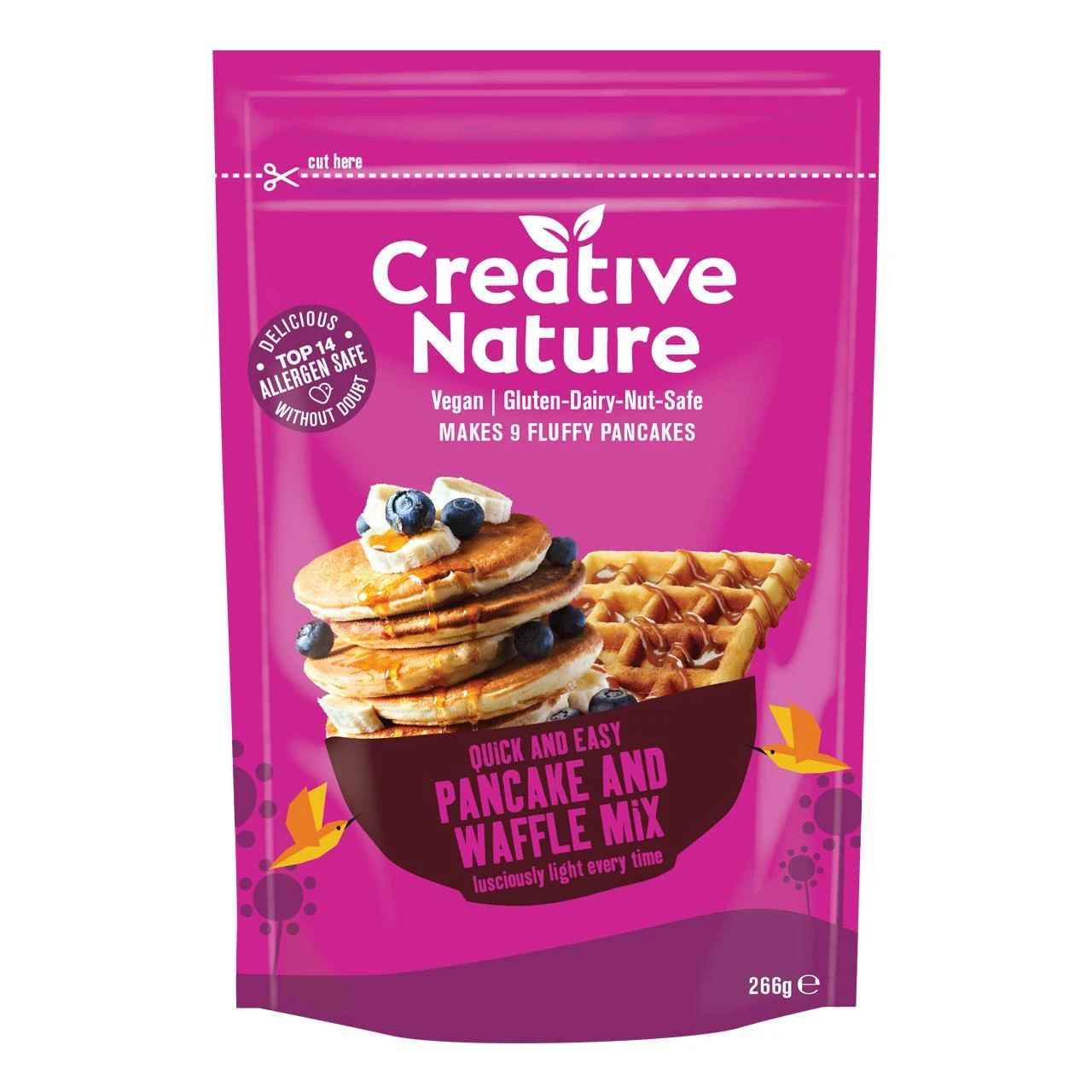 Creative Nature Pancake And Waffle Mix 266g(Creative Nature Pancake And Waffle Mix 266g) 1 Creative Nature Pancake And Waffle Mix 266g(Creative Nature Pancake And Waffle Mix 266g)