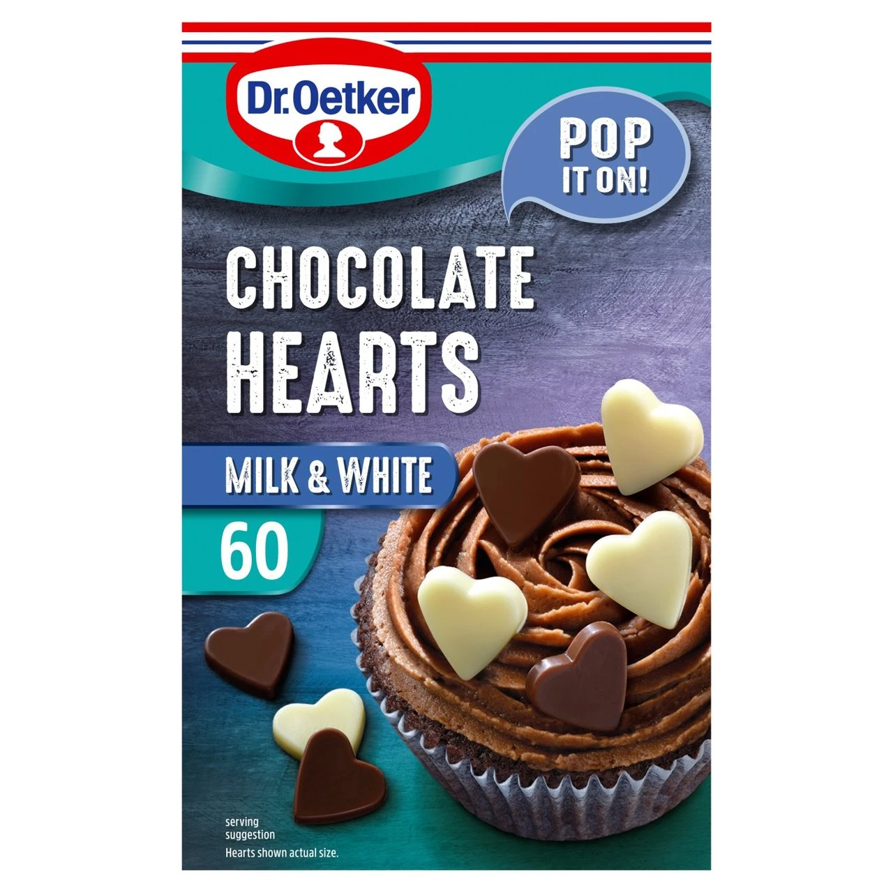 Dr. Oetker Chocolate Hearts 40g(Dr Oetker Chocolate Hearts 40g) 1 Dr. Oetker Chocolate Hearts 40g(Dr Oetker Chocolate Hearts 40g)