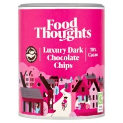 Food Thoughts Luxury Dark Chocolate Chips 200g(Food Thoughts Luxury Dark Chocolate Chips 200g)