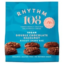 Rhythm108 Ooh La La Tea Biscuits Double Choco Hazelnut 135g(Rhythm108 Ooh La La Tea Biscuits Double Choco Hazelnut 135g)