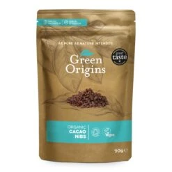 Green Origins Organic Cacao Nibs Raw 90g(Green Origins Organic Cacao Nibs Raw 90g)