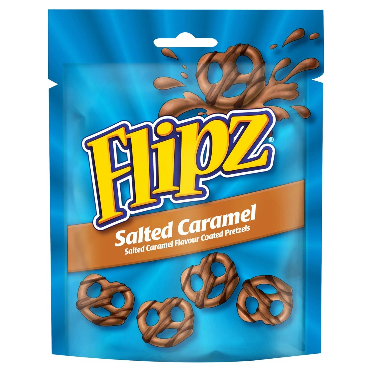 Flipz Salted Caramel Pretzels 90g(Flipz Salted Caramel Pretzels 90g) 1 Flipz Salted Caramel Pretzels 90g(Flipz Salted Caramel Pretzels 90g)