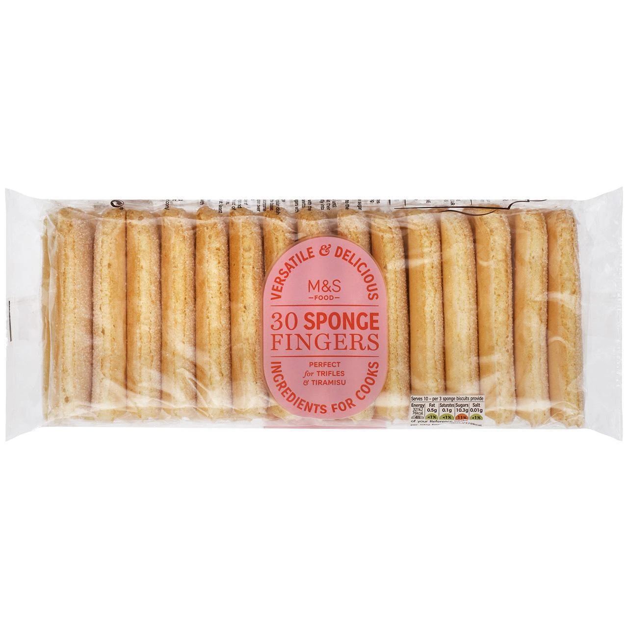 M&S 30 Sponge Fingers 200g(M S 30 Sponge Fingers 200g) 1 M&S 30 Sponge Fingers 200g(M S 30 Sponge Fingers 200g)