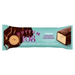 Rhythm108 Deeelicious Swiss Chocolate Bar Super Coconut 33g(Rhythm108 Deeelicious Swiss Chocolate Bar Super Coconut 33g)