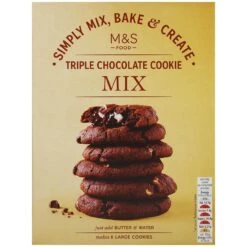 M&S Triple Chocolate Cookie Mix 300g(M S Triple Chocolate Cookie Mix 300g)