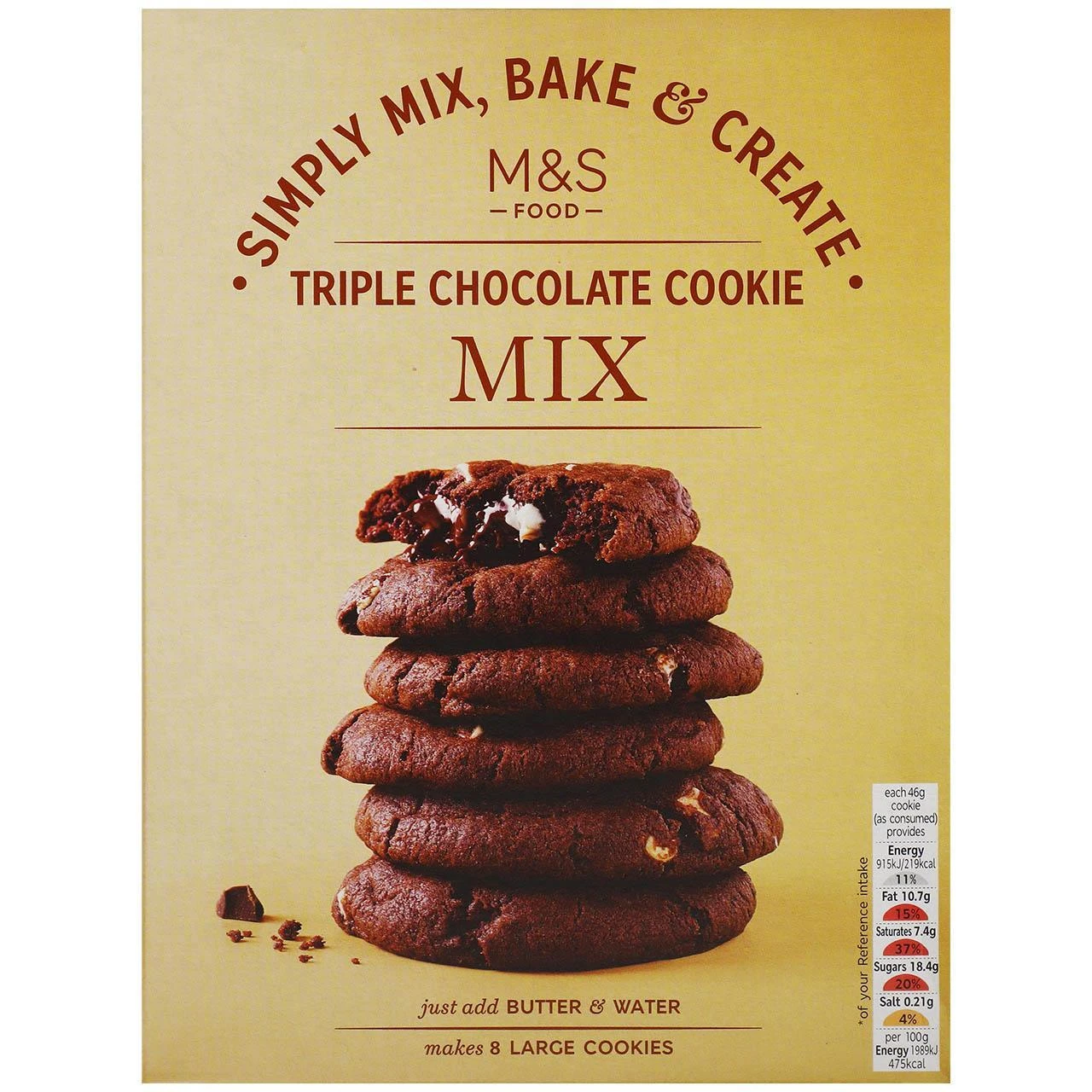 M&S Triple Chocolate Cookie Mix 300g(M S Triple Chocolate Cookie Mix 300g) 1 M&S Triple Chocolate Cookie Mix 300g(M S Triple Chocolate Cookie Mix 300g)