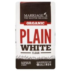 Marriage's Organic Plain White Flour 1kg(Marriages Organic Plain White Flour 1kg)