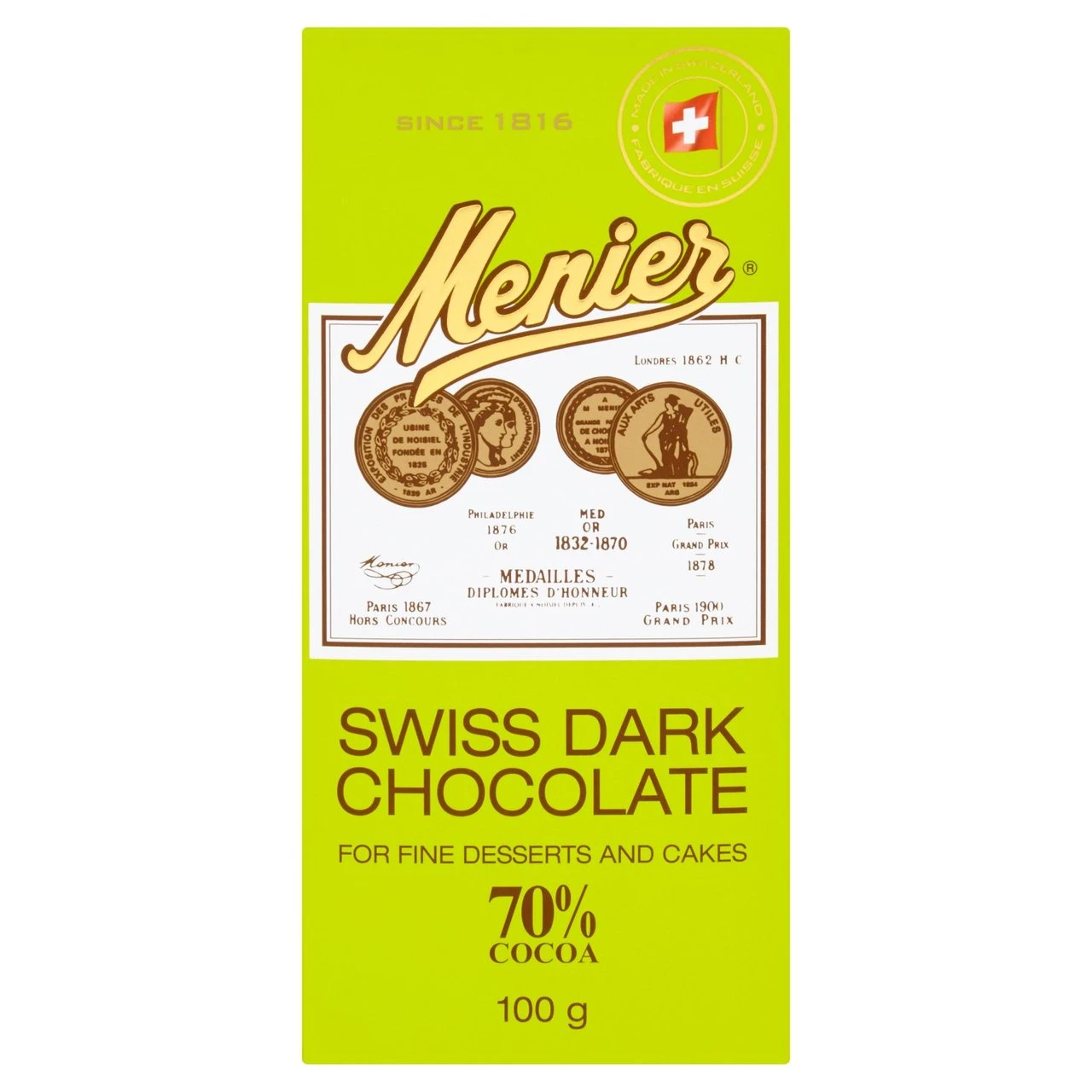 Menier Dark Chocolate 100g(Menier Dark Chocolate 100g) 1 Menier Dark Chocolate 100g(Menier Dark Chocolate 100g)