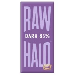 Raw Halo Vegan Dark 85% Chocolate Bar 70g(Raw Halo Vegan Dark 85 Chocolate Bar 70g)
