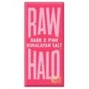 Raw Halo Vegan Dark & Pink Salt Chocolate Bar 70g(Raw Halo Vegan Dark Pink Salt Chocolate Bar 70g)