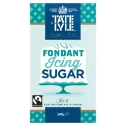Tate & Lyle Fairtrade Fondant Icing Sugar 500g(Tate Lyle Fairtrade Fondant Icing Sugar 500g)