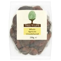 Tree Of Life Apricots Unsulphured 250g(Tree Of Life Apricots Unsulphured 250g)