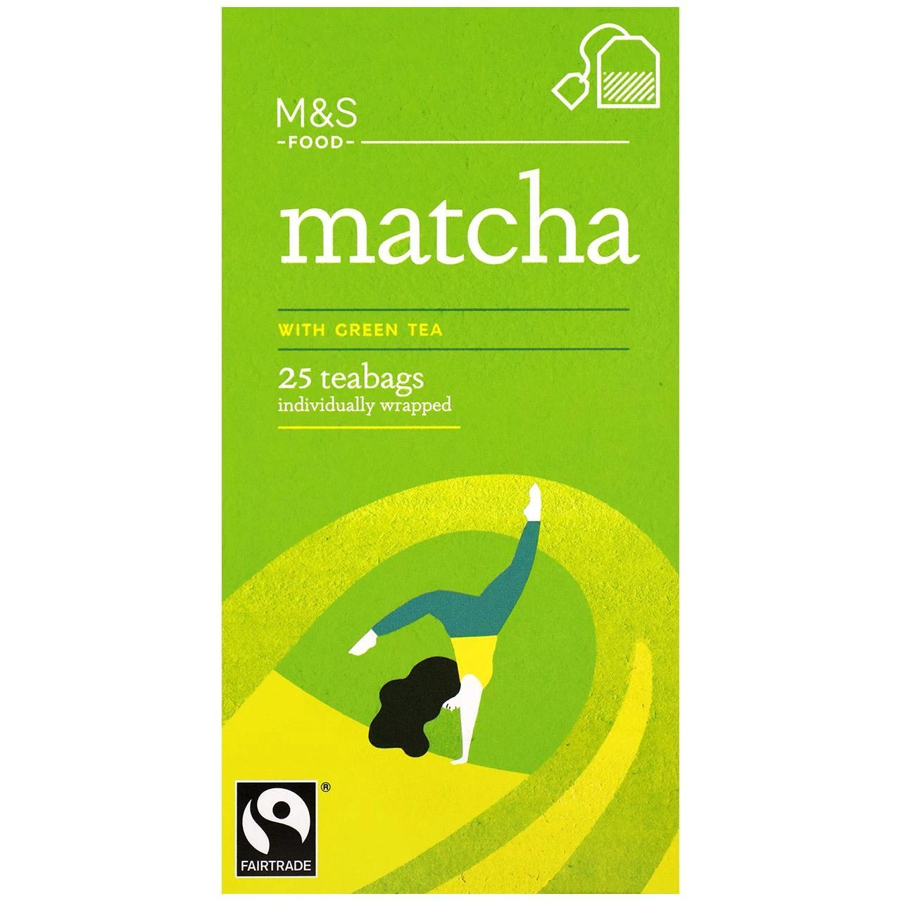 M&S Fairtrade Matcha Green Tea Bags 25 Per Pack(M S Fairtrade Matcha Green Tea Bags 25 Per Pack) 1 M&S Fairtrade Matcha Green Tea Bags 25 Per Pack(M S Fairtrade Matcha Green Tea Bags 25 Per Pack)