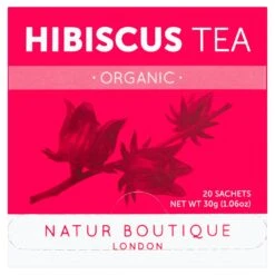 Natur Boutique Organic Hibiscus Tea 20 Per Pack(Natur Boutique Organic Hibiscus Tea 20 Per Pack)