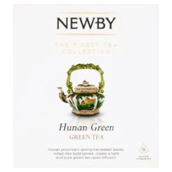 Newby Teas Hunan Green Silken Pyramids 15 Per Pack(Newby Teas Hunan Green Silken Pyramids 15 Per Pack)