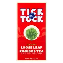 Tick Tock Organic Rooibos Loose Leaf Tea 100g(Tick Tock Organic Rooibos Loose Leaf Tea 100g)