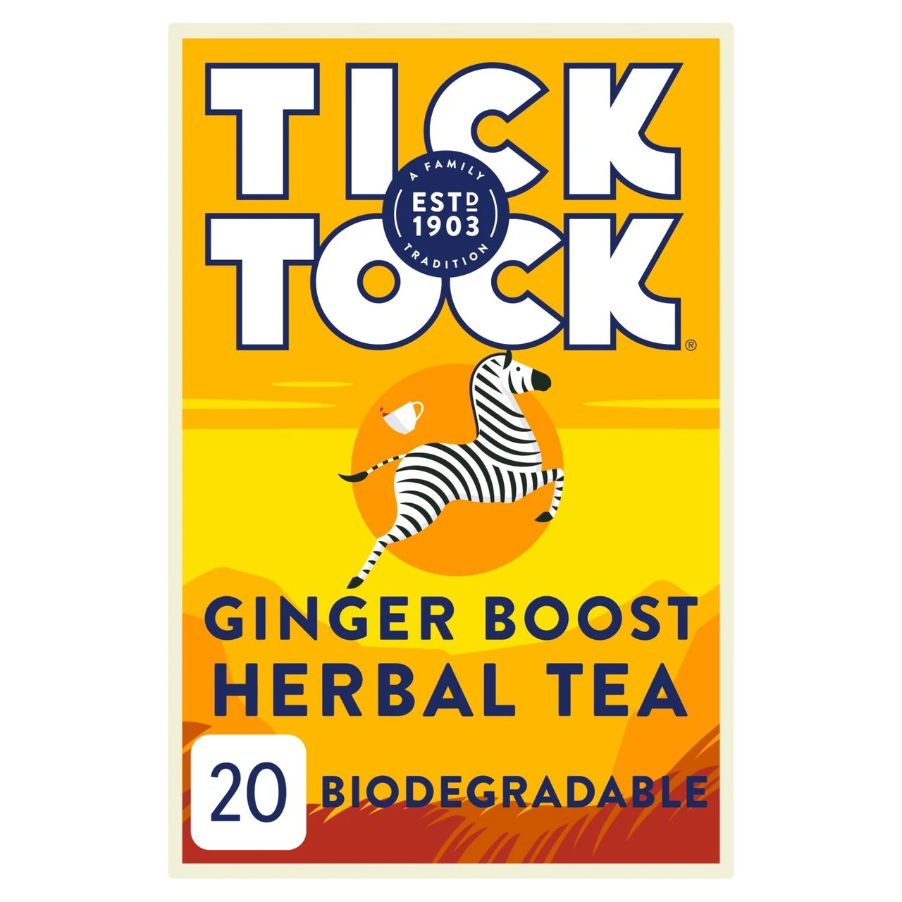Tick Tock Wellbeing Ginger Boost 20 Per Pack(Tick Tock Wellbeing Ginger Boost 20 Per Pack) 1 Tick Tock Wellbeing Ginger Boost 20 Per Pack(Tick Tock Wellbeing Ginger Boost 20 Per Pack)