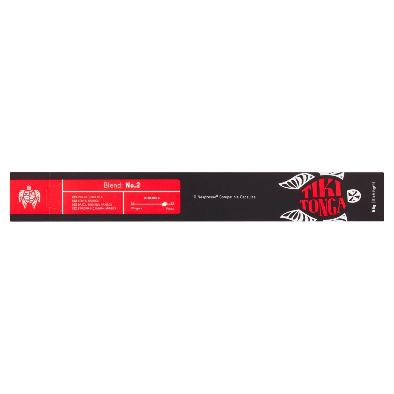 Tiki Tonga Blend No. 2 Nespresso Compatible Coffee Capsules 10 Per Pack(Tiki Tonga Blend No 2 Nespresso Compatible Coffee Capsules 10 Per Pack) 1 Tiki Tonga Blend No. 2 Nespresso Compatible Coffee Capsules 10 Per Pack(Tiki Tonga Blend No 2 Nespresso Compatible Coffee Capsules 10 Per Pack)