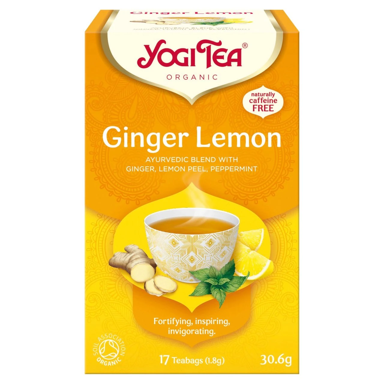 Yogi Tea Organic Ginger Lemon 17 Per Pack(Yogi Tea Organic Ginger Lemon 17 Per Pack) 1 Yogi Tea Organic Ginger Lemon 17 Per Pack(Yogi Tea Organic Ginger Lemon 17 Per Pack)