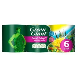 Green Giant Salad Crisp Sweetcorn 6 X 150g(Green Giant Salad Crisp Sweetcorn 6 X 150g)