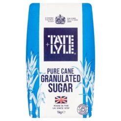 Tate & Lyle Fairtrade Granulated Sugar 1kg(Tate Lyle Fairtrade Granulated Pure Cane Sugar 1kg)