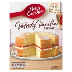 Betty Crocker Velvety Vanilla Cake Mix 425g(Betty Crocker Vanilla Cake Mix 450g)