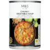 M&S Chunky Vegetable Soup 400g(M S Chunky Vegetable Soup 400g)