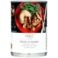 M&S Steak & Kidney Chunks 400g(M S Steak Kidney Chunks 400g)
