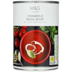 M&S Tomato & Basil Soup 400g(M S Tomato Basil Soup 400g)