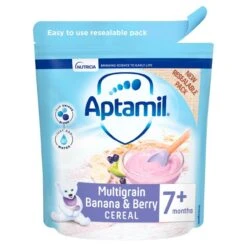 Aptamil Multigrain Banana & Berry Baby Cereal 200g(Aptamil Multigrain Berry Cereal 200g)