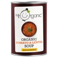 Mr Organic Tomato & Lentil Soup 400g(Mr Organic Tomato Lentil Soup 400g)