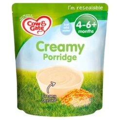 Cow & Gate Creamy Porridge Baby Cereal 125g(C G Ss Creamy Porridge 125g)