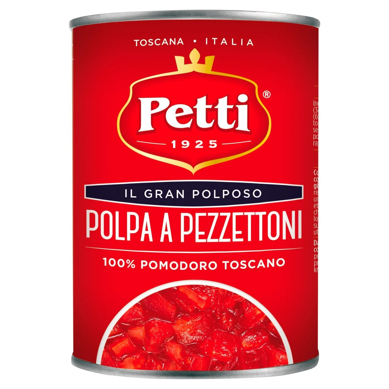 Petti 100% Italian Chopped Tomatoes 400g(Petti 100 Italian Chopped Tomatoes 400g) 1 Petti 100% Italian Chopped Tomatoes 400g(Petti 100 Italian Chopped Tomatoes 400g)