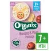 Organix Banana & Plum Organic Baby Porridge 200g(Organix 7 Month Banana Plum Porridge 200g)