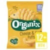 Organix Cheese & Herb Organic Finger Food Toddler Snack Corn Puffs 15g(Organix Goodies Organic Cheese Herb Puffs 15x15g)