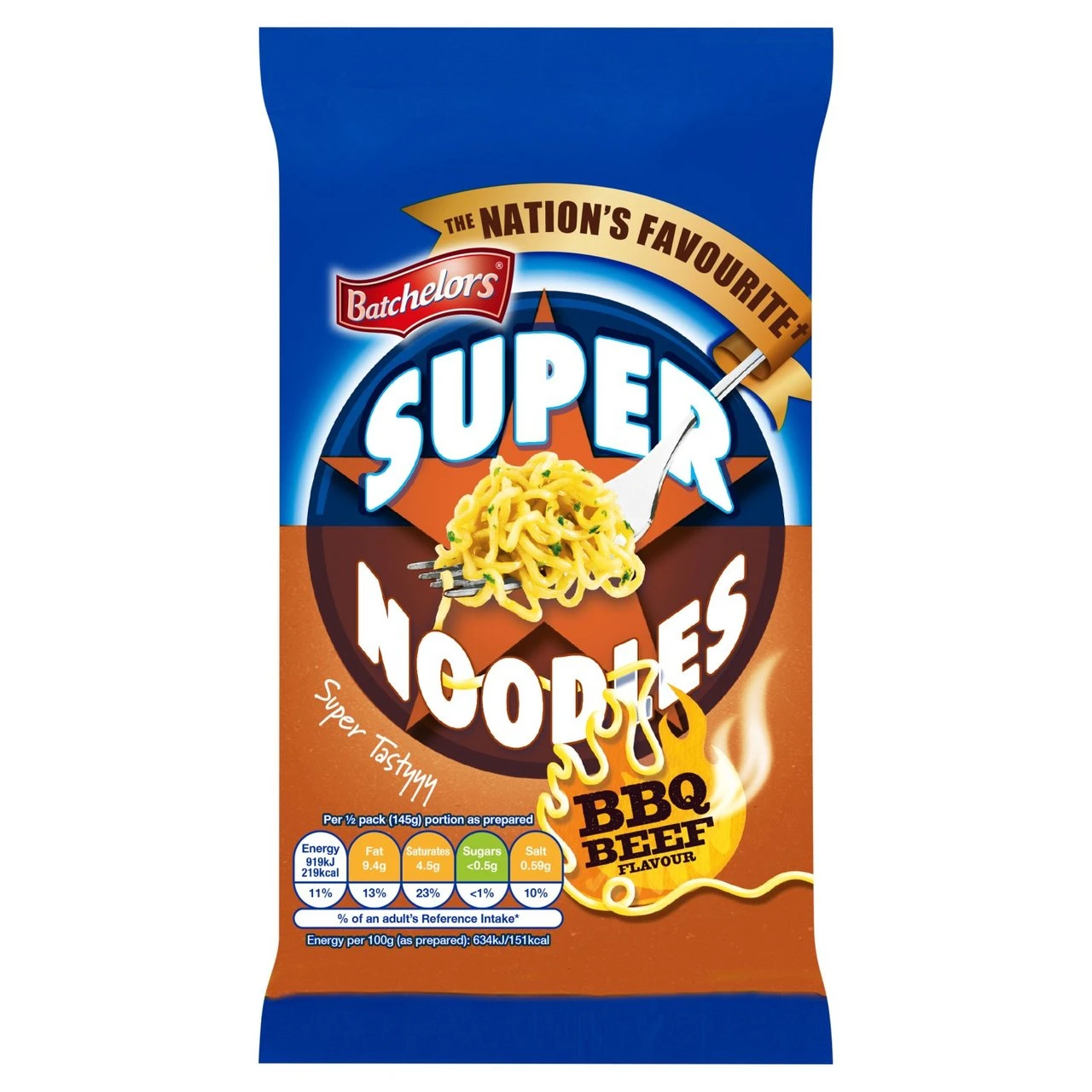 Batchelors Super Noodles Barbecue Beef 90g(Batchelors Super Noodles Bbq Beef 100g) 1 Batchelors Super Noodles Barbecue Beef 90g(Batchelors Super Noodles Bbq Beef 100g)