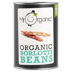 Mr Organic Organic Borlotti Beans 400g(Mr Organic Organic Borlotti Beans 400g)