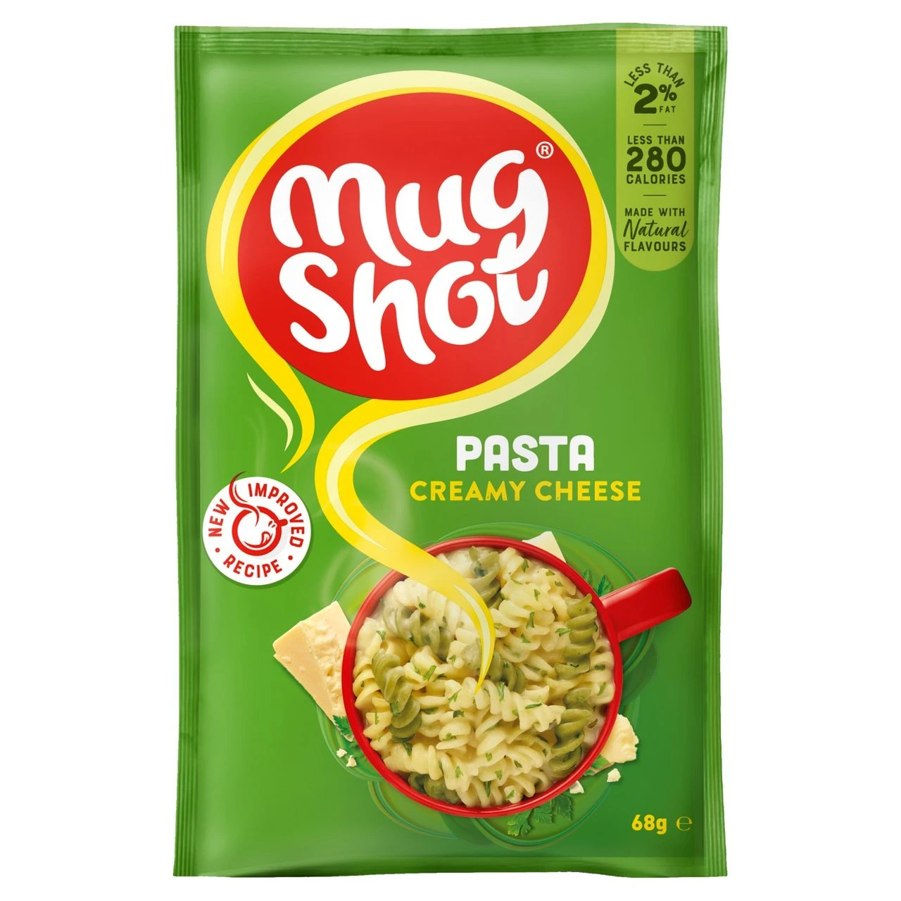 Mug Shot Creamy Cheese Pasta 68g(Mug Shot Creamy Cheese Pasta Snack 10x68g) 1 Mug Shot Creamy Cheese Pasta 68g(Mug Shot Creamy Cheese Pasta Snack 10x68g)
