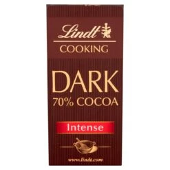 Lindt 70% Dark Cooking Chocolate Bar 200g(Lindt Cooking Bar Versatile 200g)